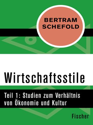 cover image of Wirtschaftsstile